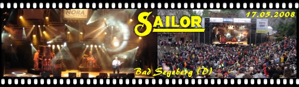 Click here for the new SAILOR concert photos and videos from Bad Segeberg!