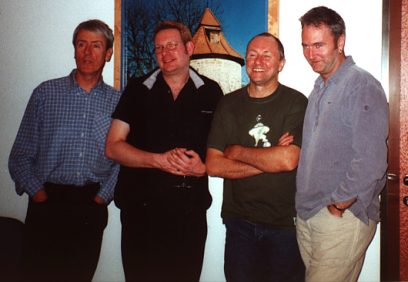SAILOR in Rotenburg: Grant, Rob, Phil and Peter